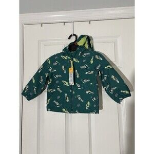 Boys Spring Waterproof Jacket Cost Race Car Blue Cat And Jack 2T